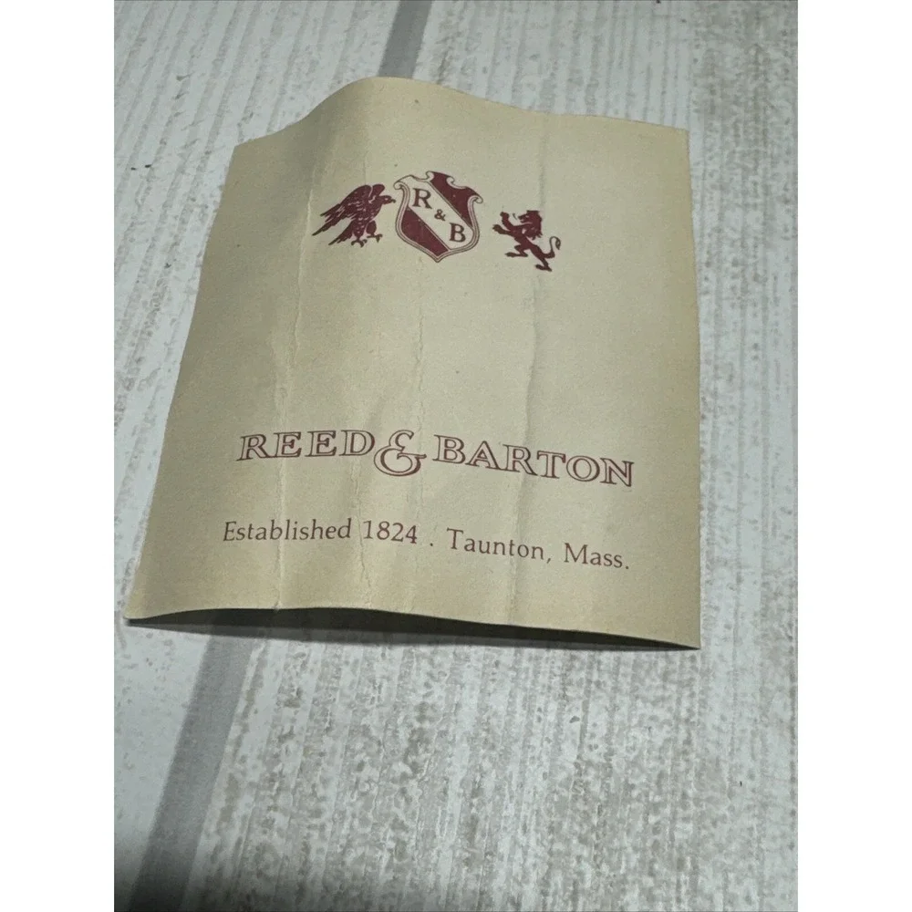 Vintage Reed & Barton Children of Christmas 1984 The Shepherd Boy Spoon in box